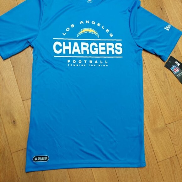 Los Angeles Chargers Shirt S Official NFL Football Combine Training New - Picture 4 of 11